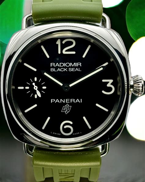 panerai radiomir black seal strap